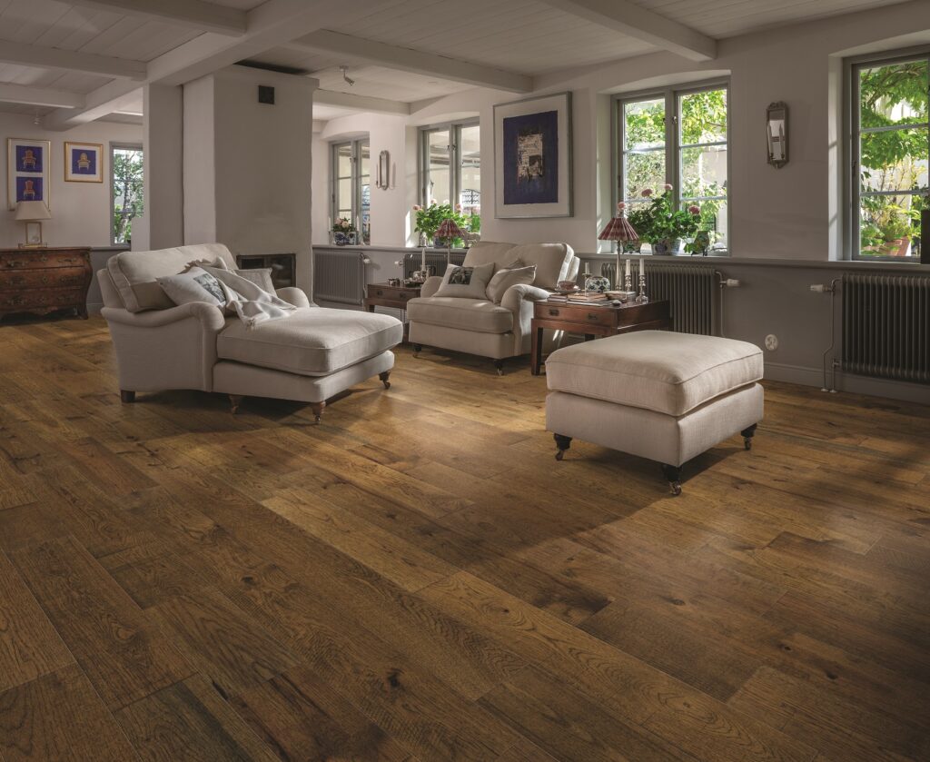 Grain & Saw_Larson_Hickory_Roomscene Larson Hickory