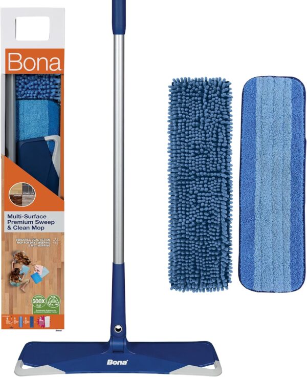 Bona 3-In-1 Dust and Clean mop kit.
