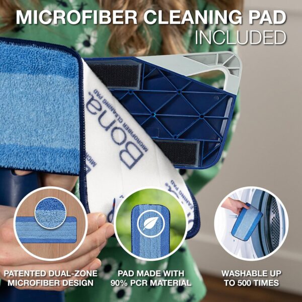 Bona microfiber cleaning pad image.