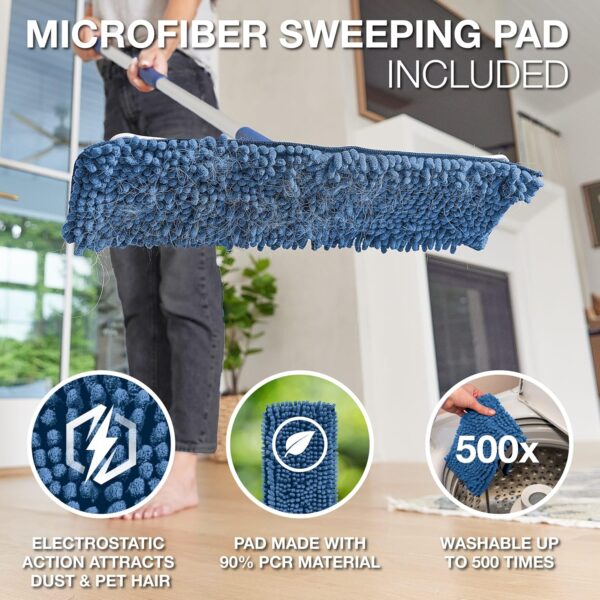 Bona microfiber dusting pad close up image.
