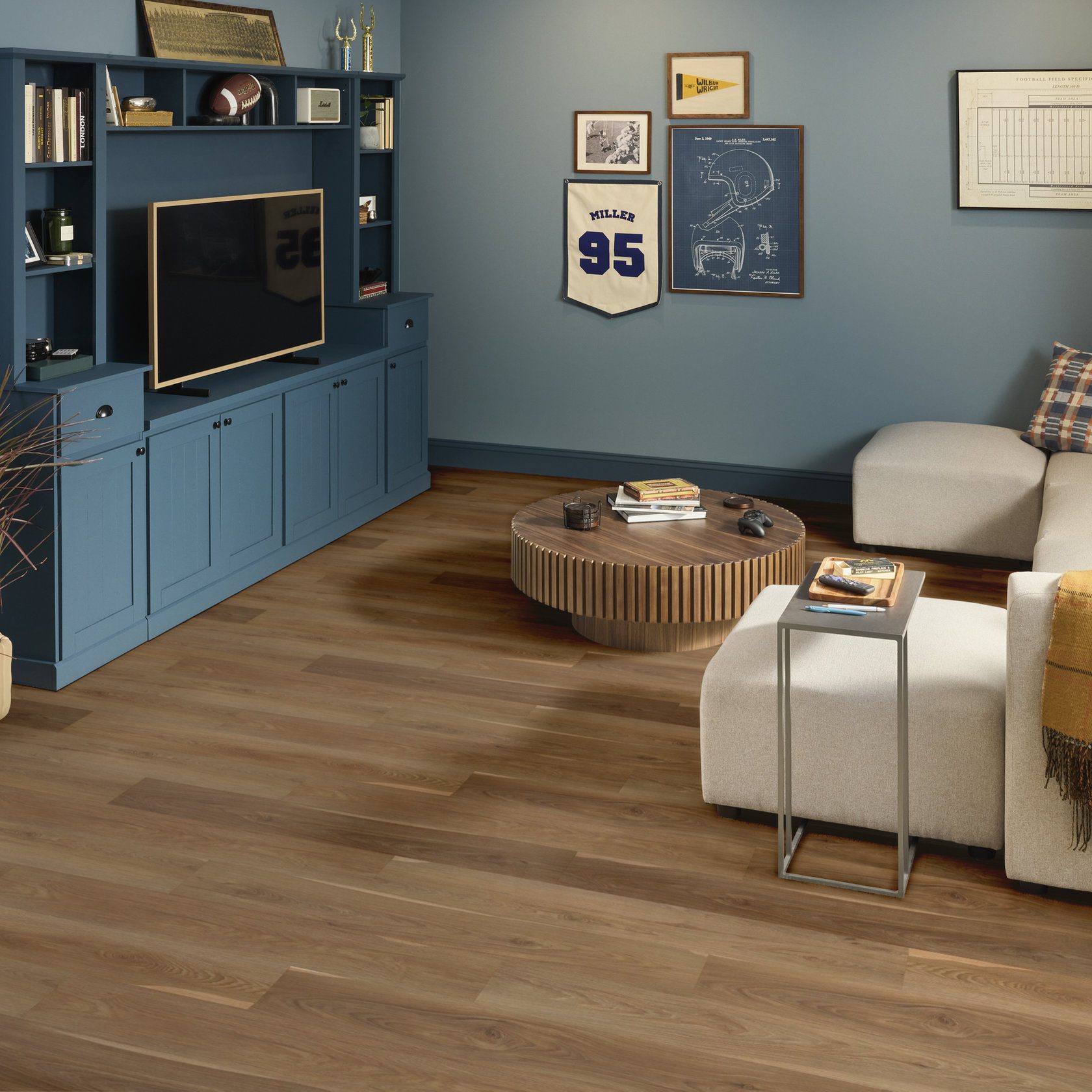 Shaw Pantheon HD+ Natural Bevel - Olive Tree - Image 2