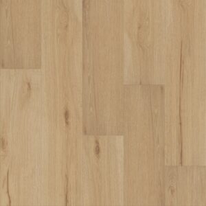 Shaw Fleetwood glue down vinyl floor in color sunbaked oak, close up color swatch.
